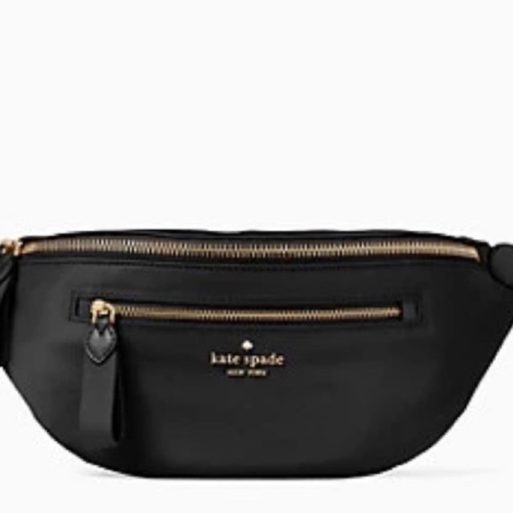 Kate spade black nylon Chelsea belt bag